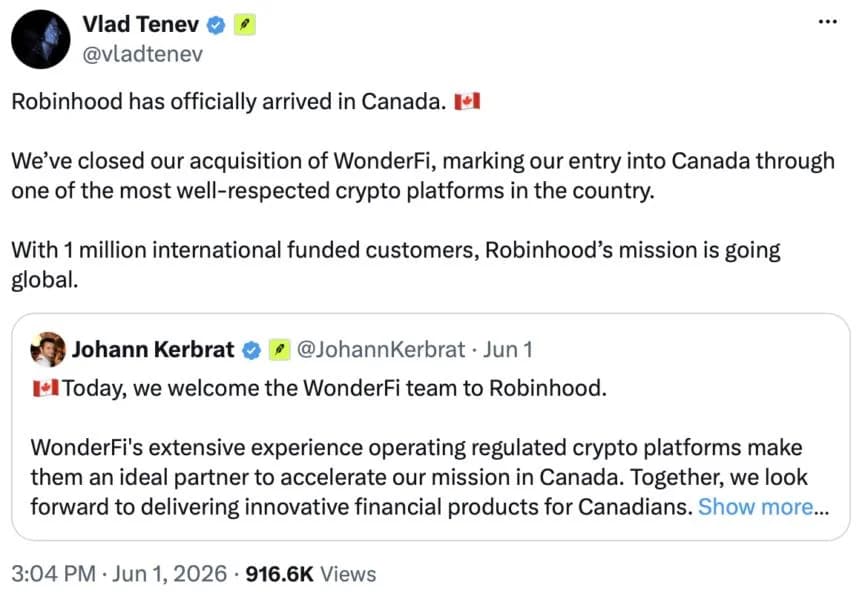 Coinbase launches regulated crypto derivatives in Canada