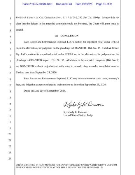 Federal Judge Dismisses XRP Influencer's Defamation Suit: What Does It Mean?