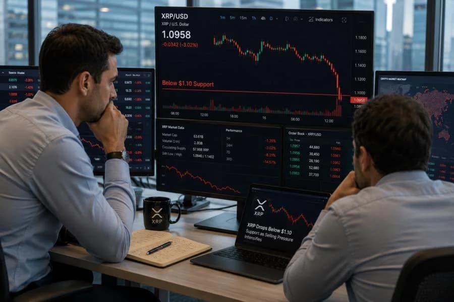 Is XRP’s $1 support about to crack as institutional demand cools?