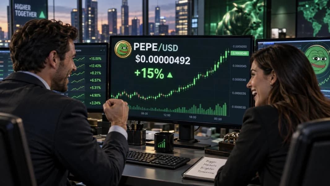 Pepe price jumps nearly 15% as short squeeze fuels rally
