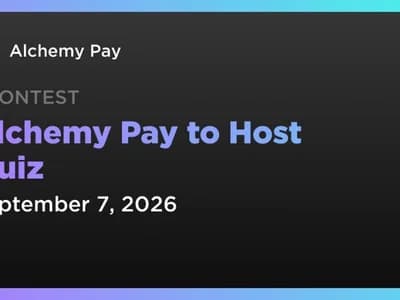 Alchemy Pay to Host Quiz