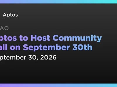 Aptos to Host Community Call on September 30th