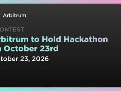Arbitrum to Hold Hackathon on October 23rd
