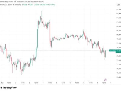 Bitcoin faces key support test at $78.3K as US crude oil hits three-month high