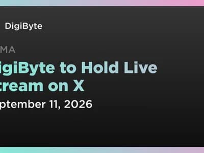 DigiByte to Hold Live Stream on X
