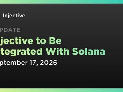 Injective to Be Integrated With Solana