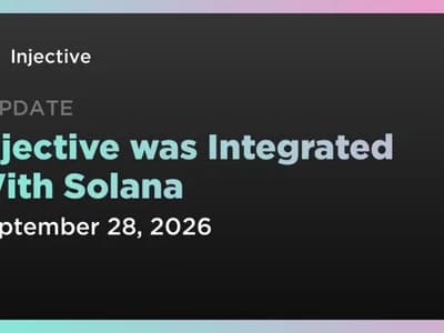 Injective was Integrated With Solana