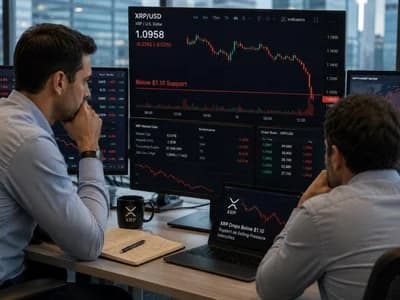 Is XRP’s $1 support about to crack as institutional demand cools?