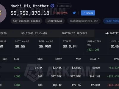 Machi Big Brother Sits $150M Long With Two of Three Assets Down