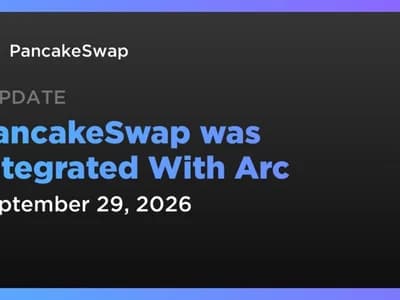 PancakeSwap was Integrated With Arc