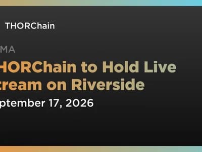 THORChain to Hold Live Stream on Riverside