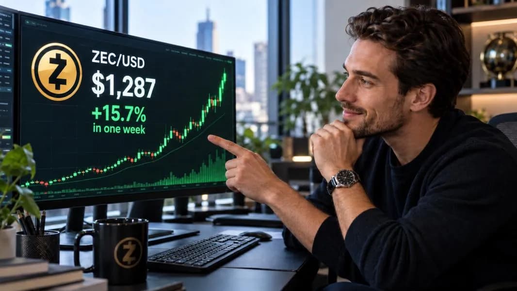 Why Zcash price is suddenly nearing $1,300 after weeks of investors pulling out