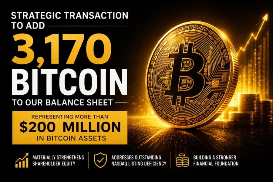 Alpha Modus Advances Transaction to Add More Than $200 Million in Bitcoin Assets to Its Balance Sheet