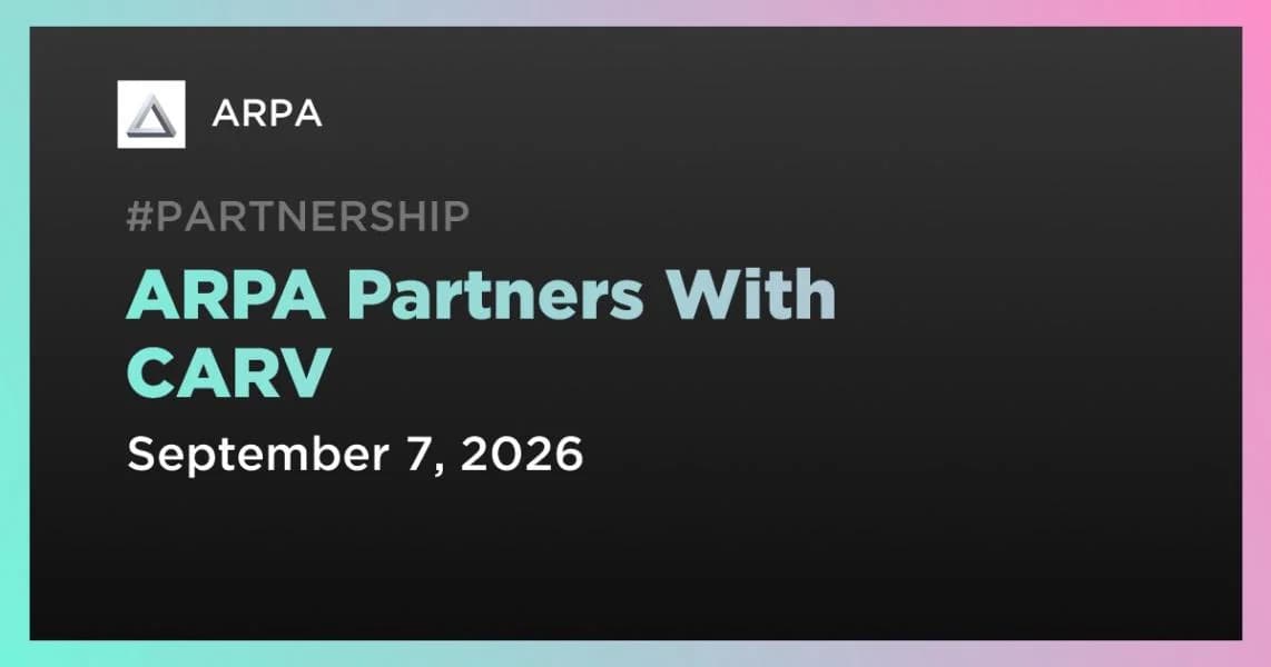 ARPA Partners With CARV