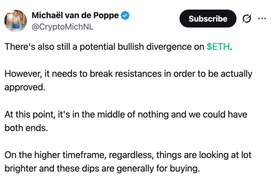 ETH Sits 'In The Middle Of Nothing' Heading Into The Back Half Of A Red October