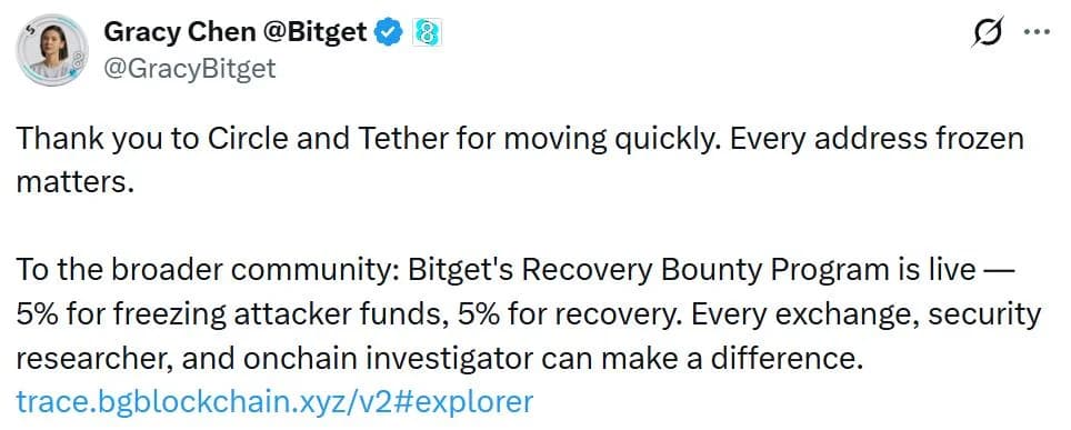NEAR Intents says it blocked $50M tied to Bitget hackers