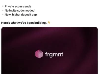 Anchorage Digital adds institutional access to Frgmnt’s fUSD stablecoin