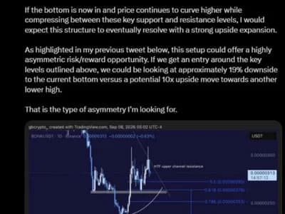 BONK Price Analysis Targets $0.00000350 if Buyers Clear Channel Resistance