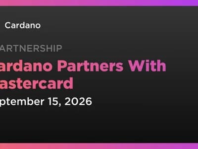 Cardano Partners With Mastercard