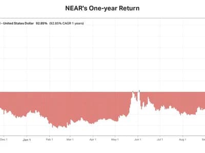NEAR Hits One-Year High, Outpaces Bitcoin After Bitwise Files Final Prospectus For Spot ETF