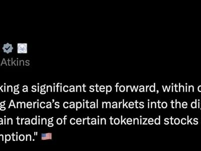 SEC Sets Guardrails for Tokenized Stock Trading Venues