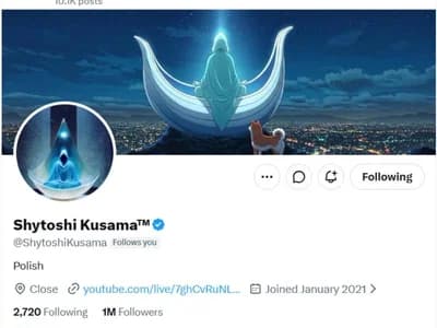 Shytoshi Kusama's Silence Rattles SHIB Community Despite 'Polish' X Update