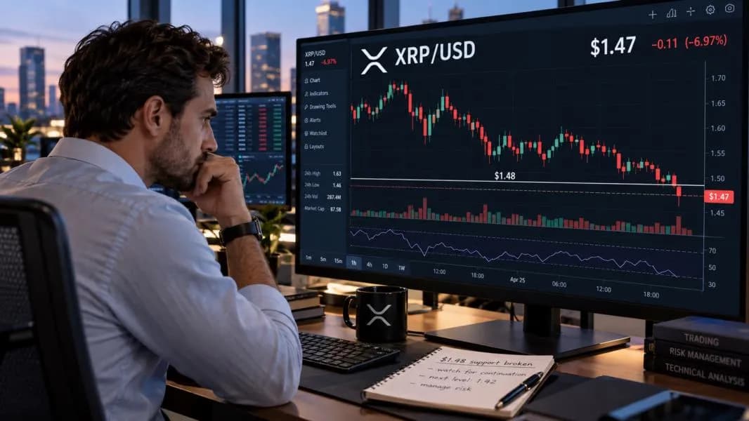 XRP traders are still bullish while price keeps falling: here’s why that is a problem