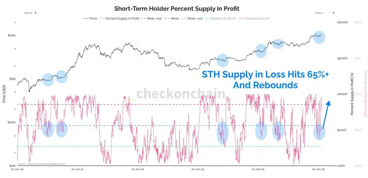 80% of Bitcoin short-term holders back in profit as analyst says 'FOMO in full swing'