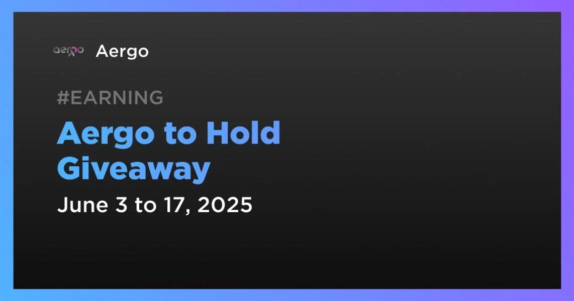 Aergo to Hold Giveaway