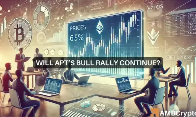 Aptos market watch – Will 6% uptick initiate APT price rally?