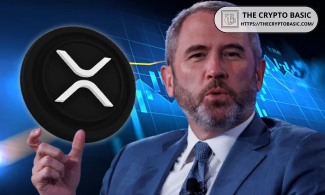 As XRP Falls Ripple CEO Comments on XRP Price Chart