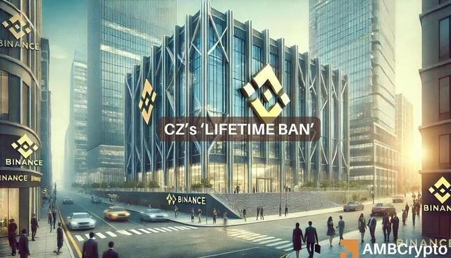 Binance’s CZ ‘banned for life’ from operating the exchange