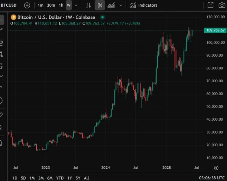 Bitcoin bull Michael Saylor says Bitcoin is going to $1mn