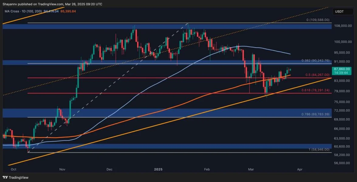 Bitcoin Price Analysis: BTC Gains Momentum but Is Rejection at $90K Imminent?