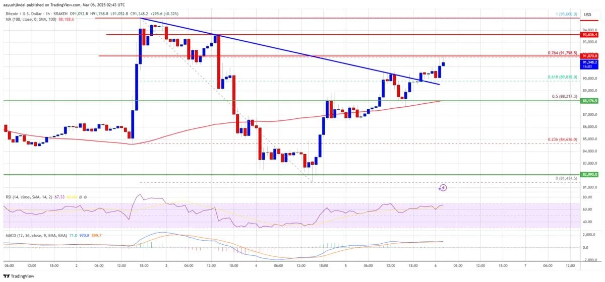 Bitcoin Price Attempts a Comeback—Is a Recovery Rally on the Horizon?