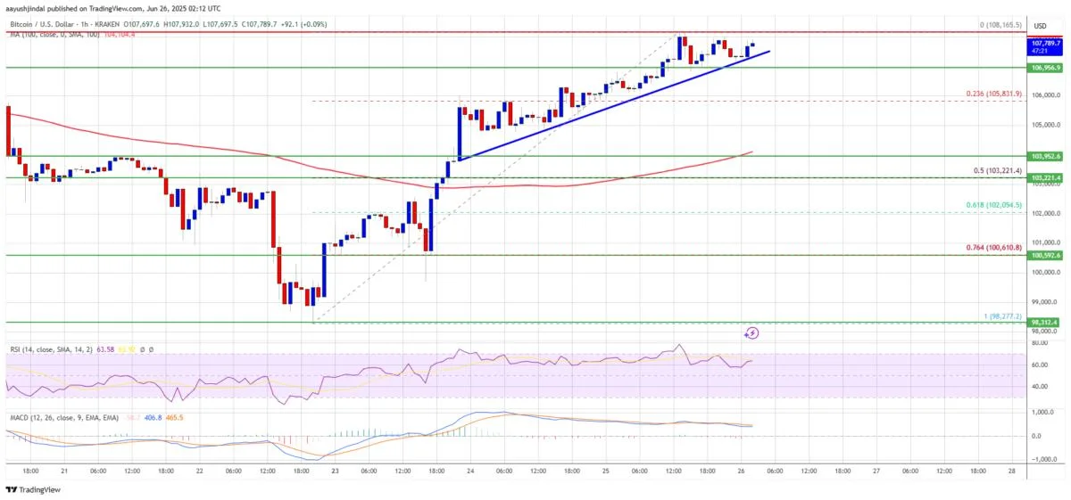 Bitcoin Price Back In The Green — Momentum Builds for More Gains