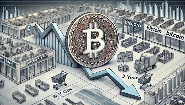 Bitcoin Retail Demand Is Down To 3-Year Lows, Data Reveals