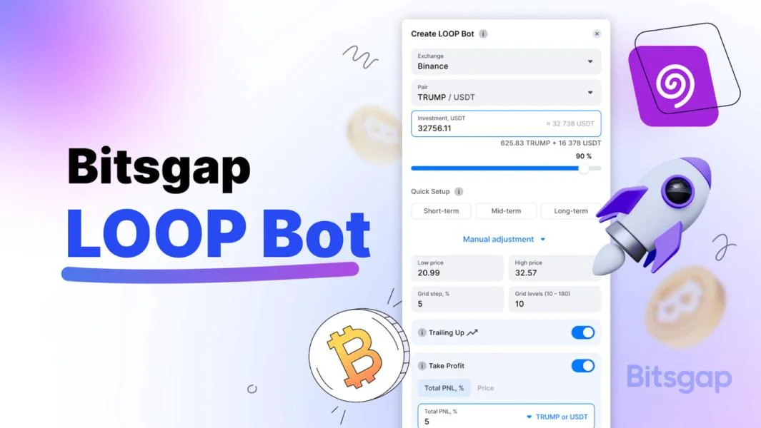 Bitsgap Launches Innovative LOOP Bot to Transform Crypto Trading