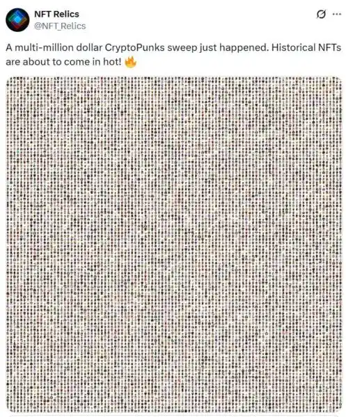 Blistering NFT ‘sweep’ underway as CryptoPunks, Penguins surge