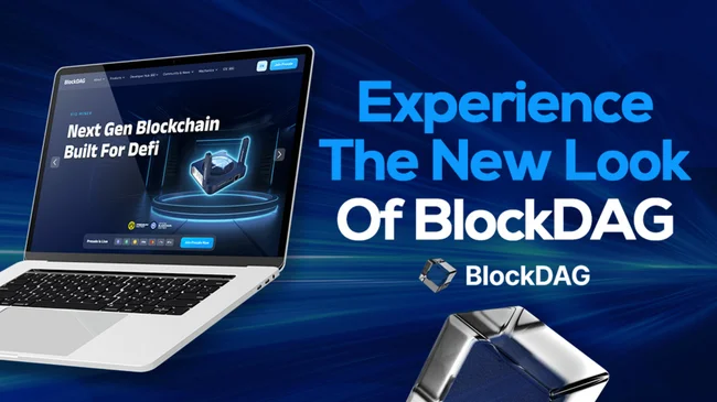 BlockDAG Website Revamp Drives $102M in Presale While Ethereum Eyes Breakout & Cardano Launches Cashback Rewards