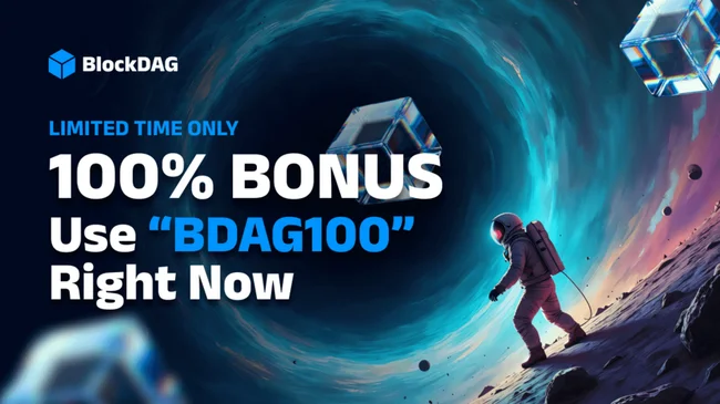 BlockDAG’s 100% Bonus Offer Attracts Major Whales as TON Dips & SUI Nears Peak