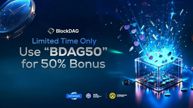 BlockDAG’s Limited 50% Bonus Offer Heats the Market – Use BDAG50 Before October 14th— Bittensor & Ethereum See Swings