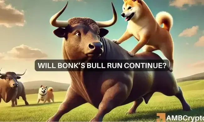 BONK’s price surges: Signs of a strong rally ahead?