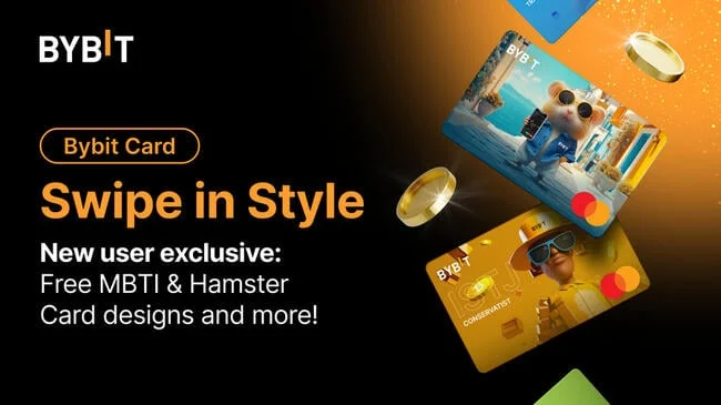 Bybit Card Unveils Limited-edition MBTI and Hamster Designs for New Users