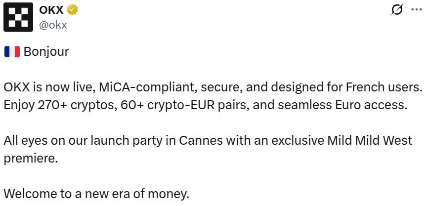 Bybit, OKX expand crypto services in Europe under MiCA