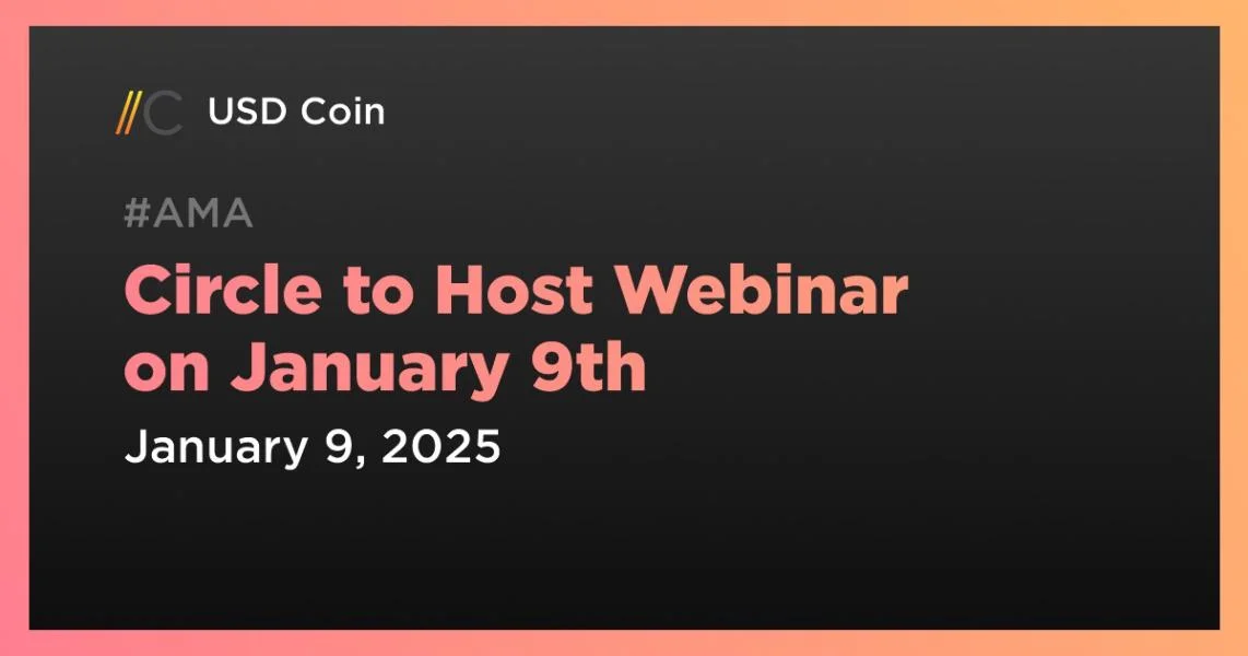 Circle to Host Webinar on January 9th