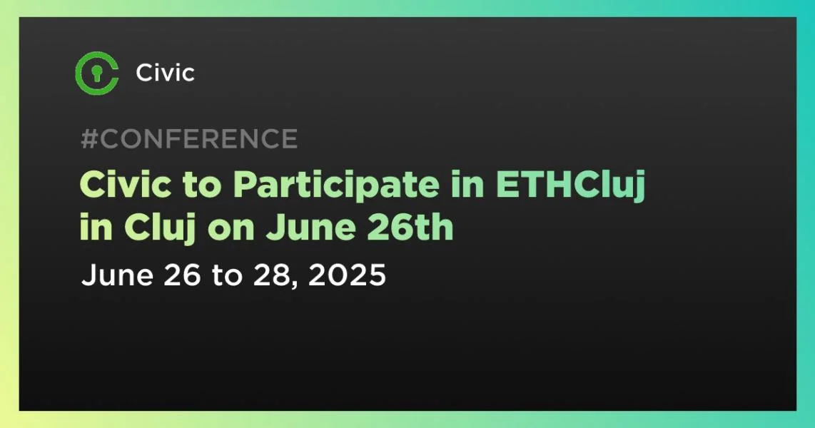 Civic to Participate in ETHCluj in Cluj on June 26th