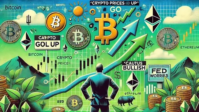 Crypto Prices Go Up: A ‘Cautious Bullish’ Outlook Amid Fed Worries And Market Volatility