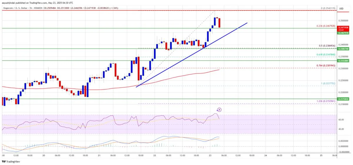 Dogecoin (DOGE) Heats Up: Upside Move Hints at Major Breakout Ahead