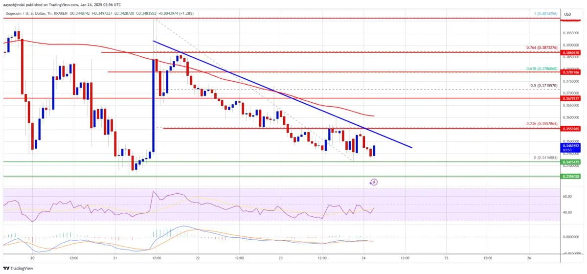 Dogecoin (DOGE) Lags Behind: Struggles to Reignite Bullish Momentum